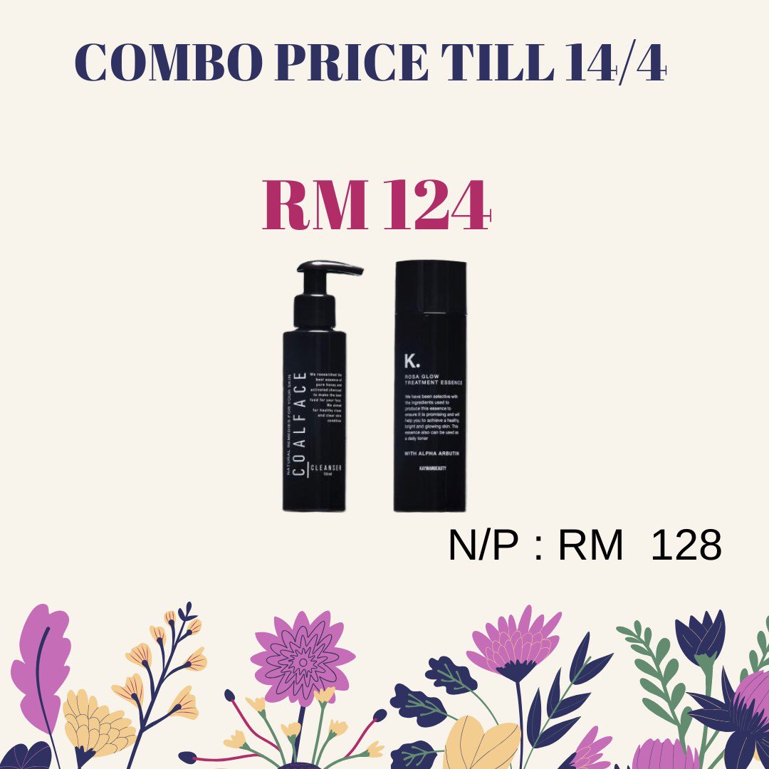 Here i will make a thread untuk pakej harga combo yg ada!