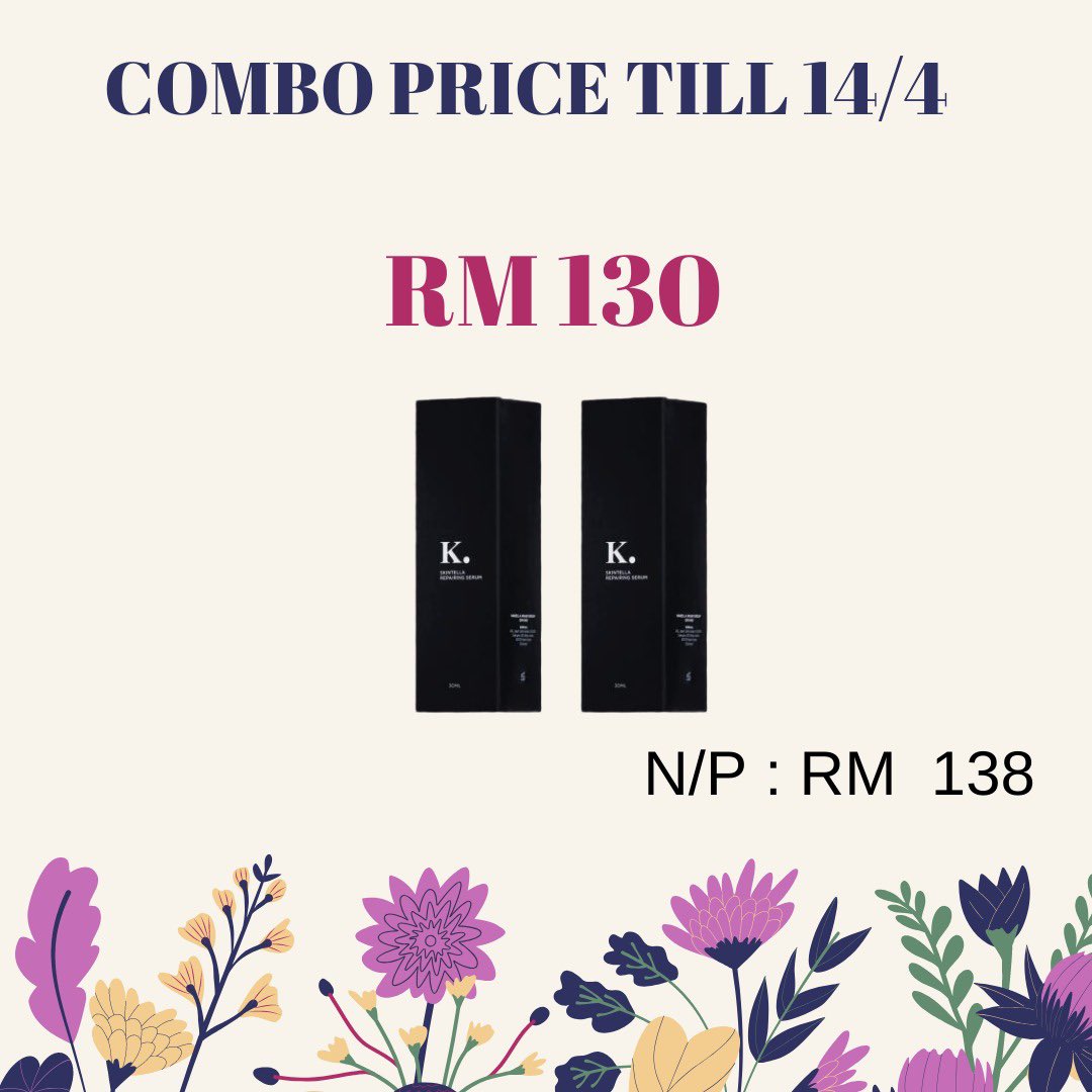 Here i will make a thread untuk pakej harga combo yg ada!