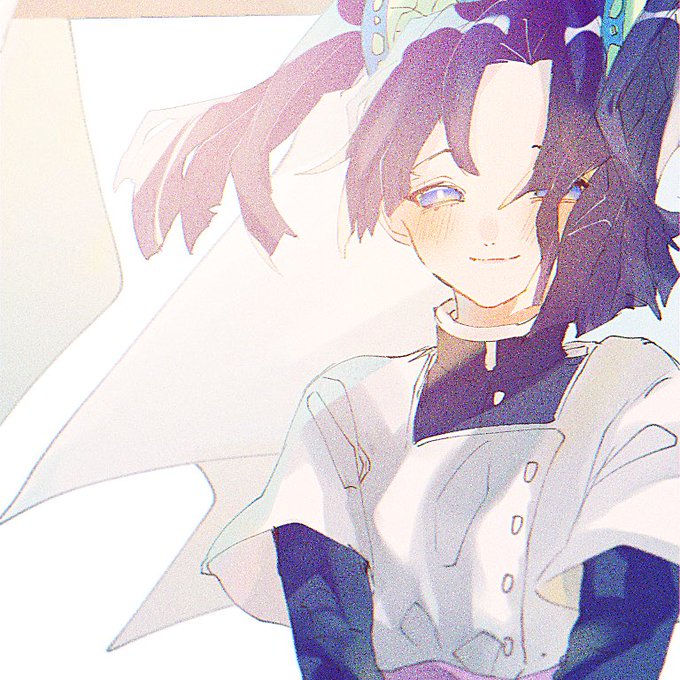 うかさんがTwitterに投稿した神崎アオイ(鬼滅の刃)のイラスト。