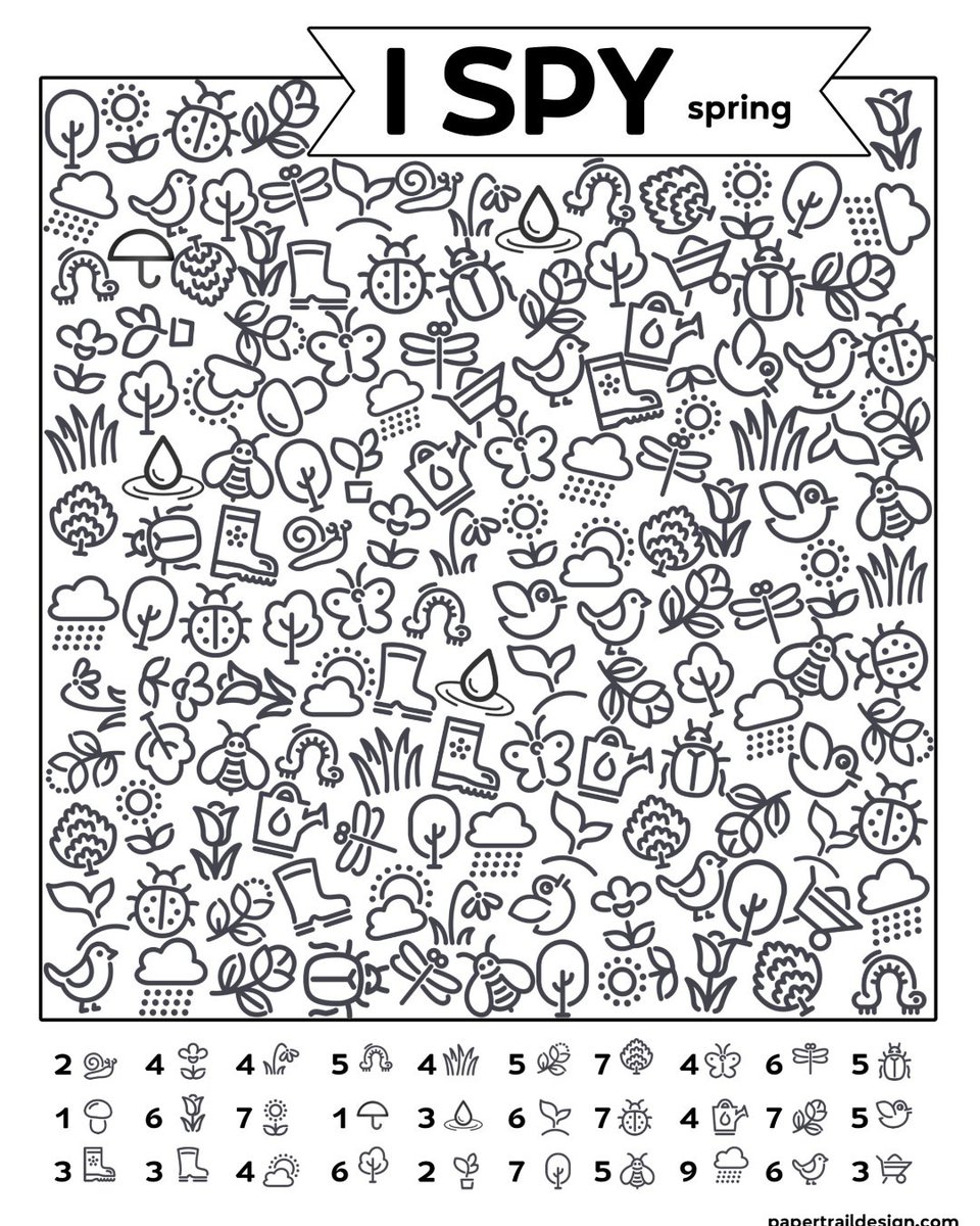 I Spy... Can you find all the objects?