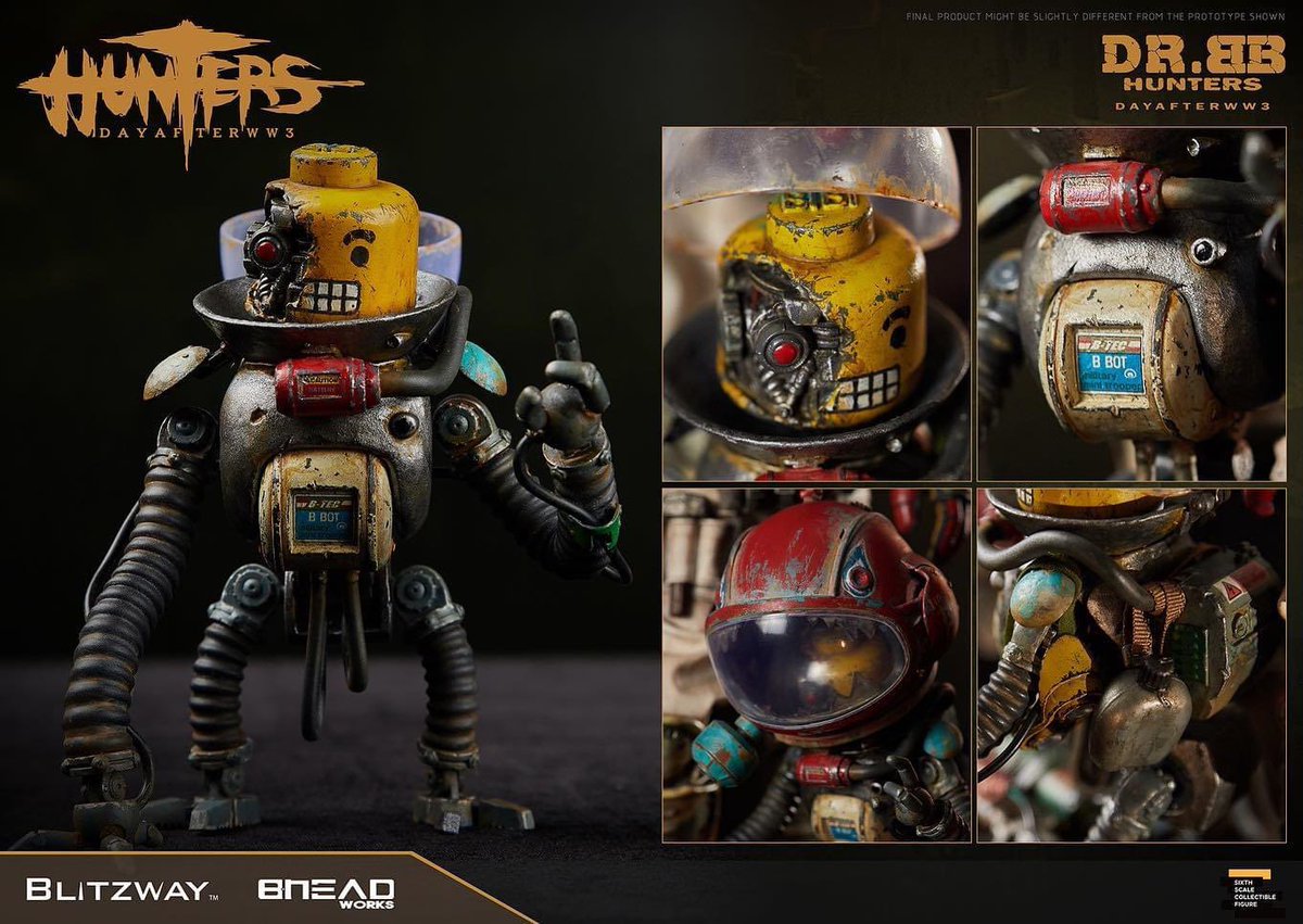 S_U_works's tweet photo. 【 HUNTERS : Day After WWlll – https://t.co/2jzKbIpUBN 1/6 Scale Collectible Figure 】
by blitzway
#blitzway #bhead #bheadworks #hunters #dayafterww3 #illustration https://t.co/LeFVSO0pWz