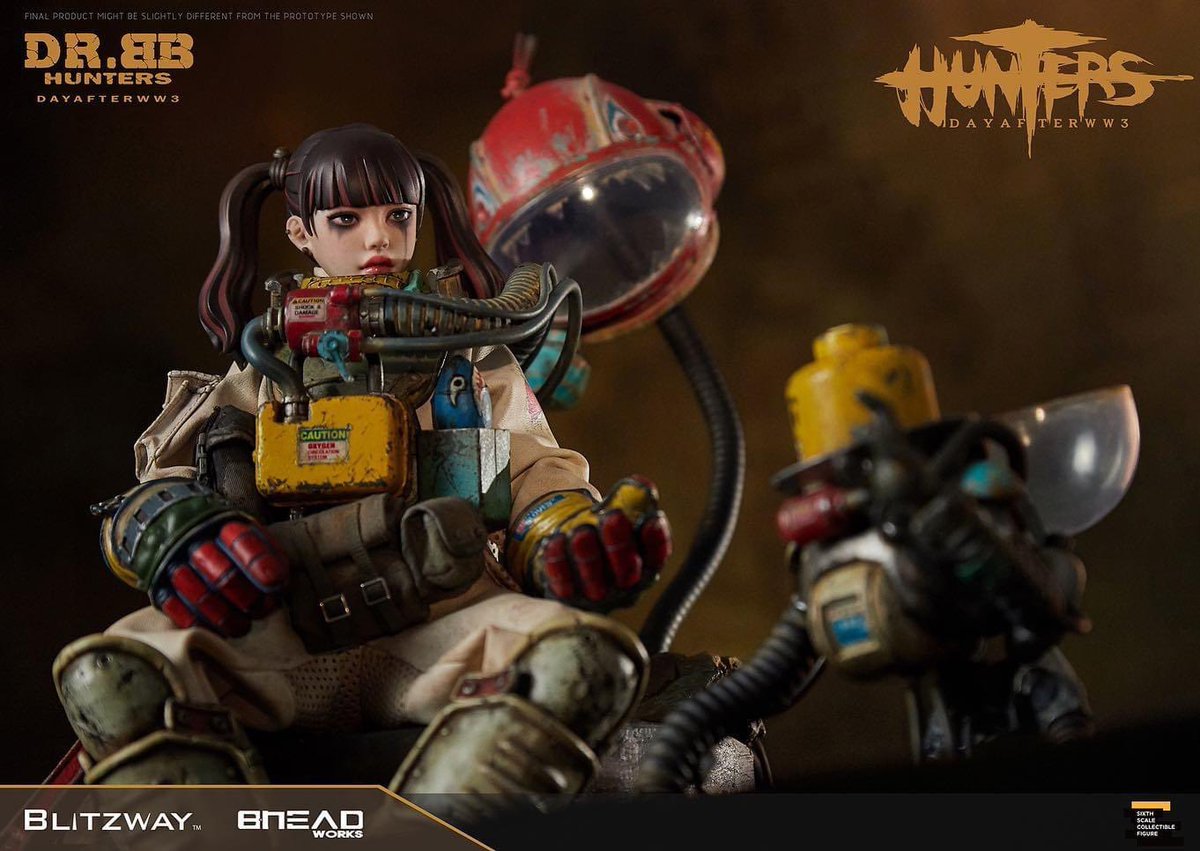 S_U_works's tweet photo. 【 HUNTERS : Day After WWlll – https://t.co/2jzKbIpUBN 1/6 Scale Collectible Figure 】
by blitzway
#blitzway #bhead #bheadworks #hunters #dayafterww3 #illustration https://t.co/LeFVSO0pWz