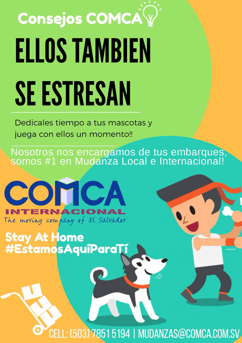 ComcaIntl's tweet photo. #estamosaquiparati #quedateencasa #covid19sv https://t.co/V5bDzOiFum