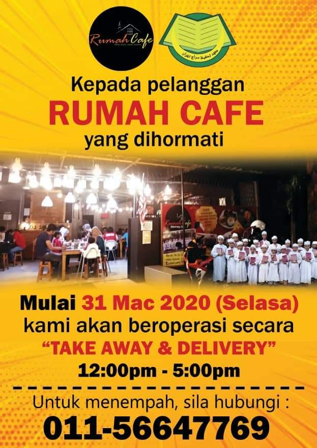 Pablodon Malaysiajagaaqsa Myaqsadefender On Twitter Minta Tolong Support Bisnes Sahabat Saya Ustaz Zul Sudin Utk Pengetahuan Hasil Dari Rumah Cafe Ini Akan Digunakan Untuk Biaya Perbelanjaan Operasi Maahad Tahfiz Sirajul Quran Di