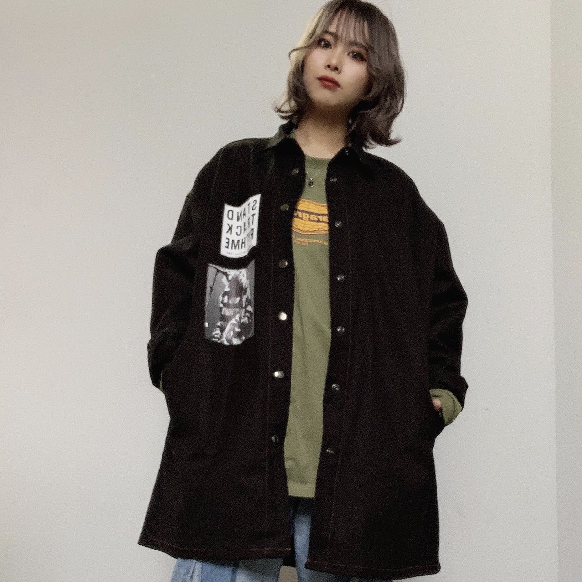 Onewill Twitterren Standtrackrythme Jk White Black Beige 7980yen Tax Fashion 韓国ファッション セレクトショップ 韓国セレクトショップ 韓国仕入れ 韓国コーデ プチプラ 今日のコーデ 韓国服 Korea オシャレ オルチャン 大須 Onewill Kpop