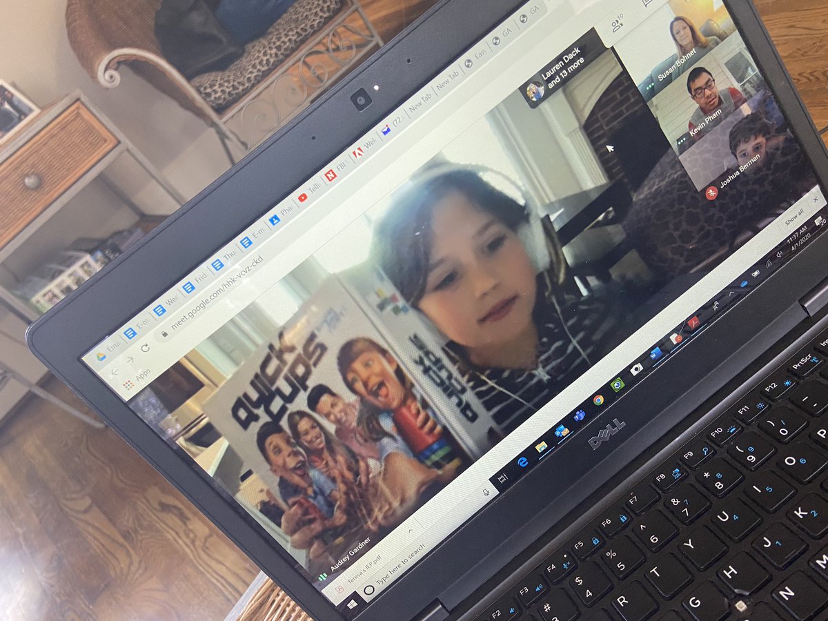 MsMoorerocks's tweet photo. Gues who made a special guest appearance in our class meeting today? Thank you  Coach McCarthy @NewProspectPE1 and @Ms_AndersonTAG ! You made our day!!! What’s your favorite game??@NPESprincipal @MrPhamNPE https://t.co/Lcc0Ze3MuO
