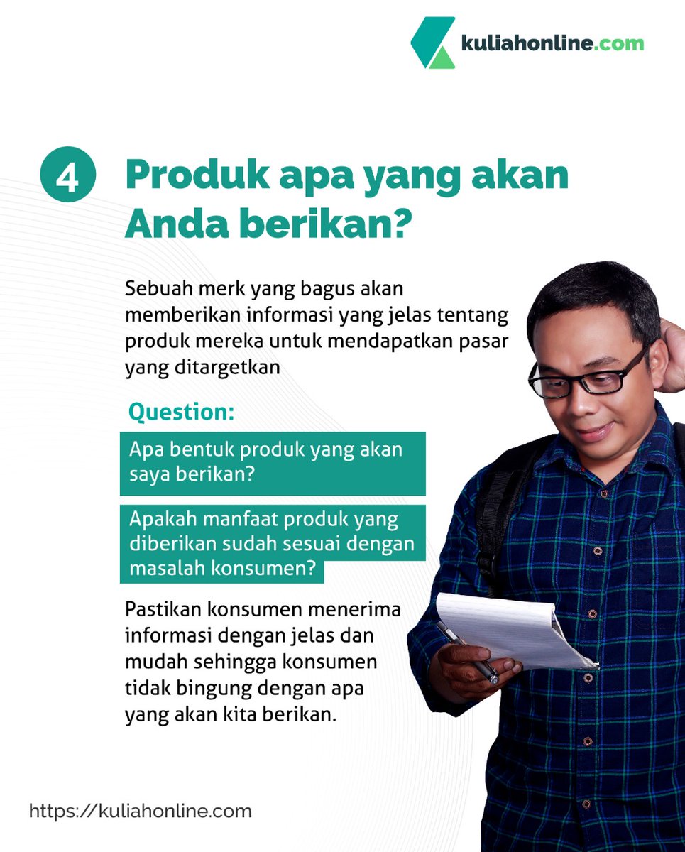 kuliahonlinecom's tweet photo. Beberapa strategi yang bisa dilakukan saat merancang produk bisnis.

Di kondisi sekarang, gak ada salahnya gunakan waktu untuk berpikir ulang merancang produk bisnis Anda.

Yang tertarik belajar di https://t.co/vEdlRMJU1R silahkan RT. Siapa tau beruntung dapat kode kupon gratis. https://t.co/cD9d1KWbLX