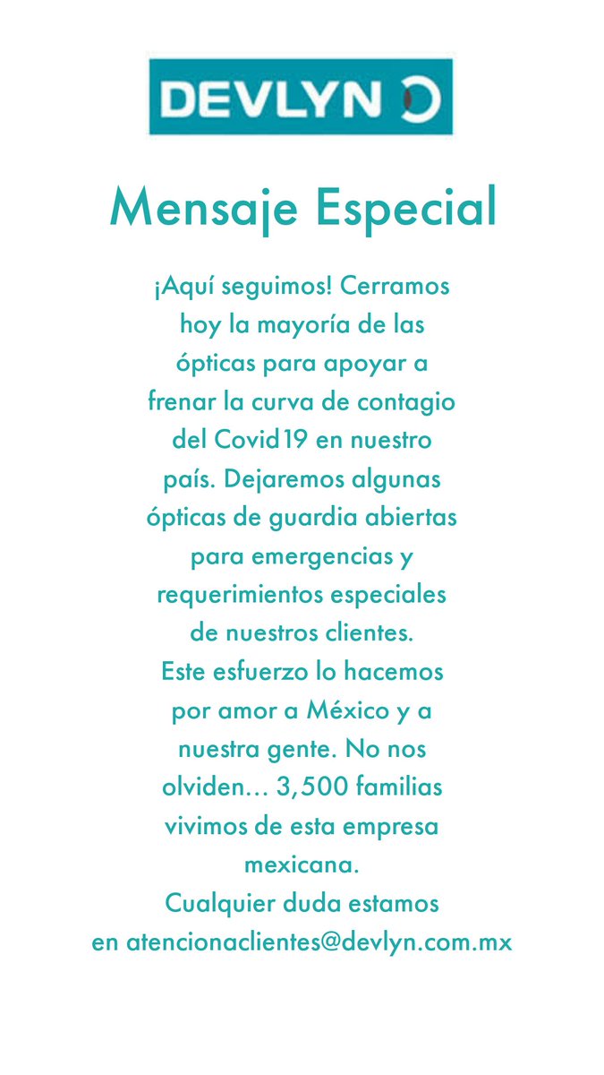 Mensaje importante para nuestros amigos y clientes...