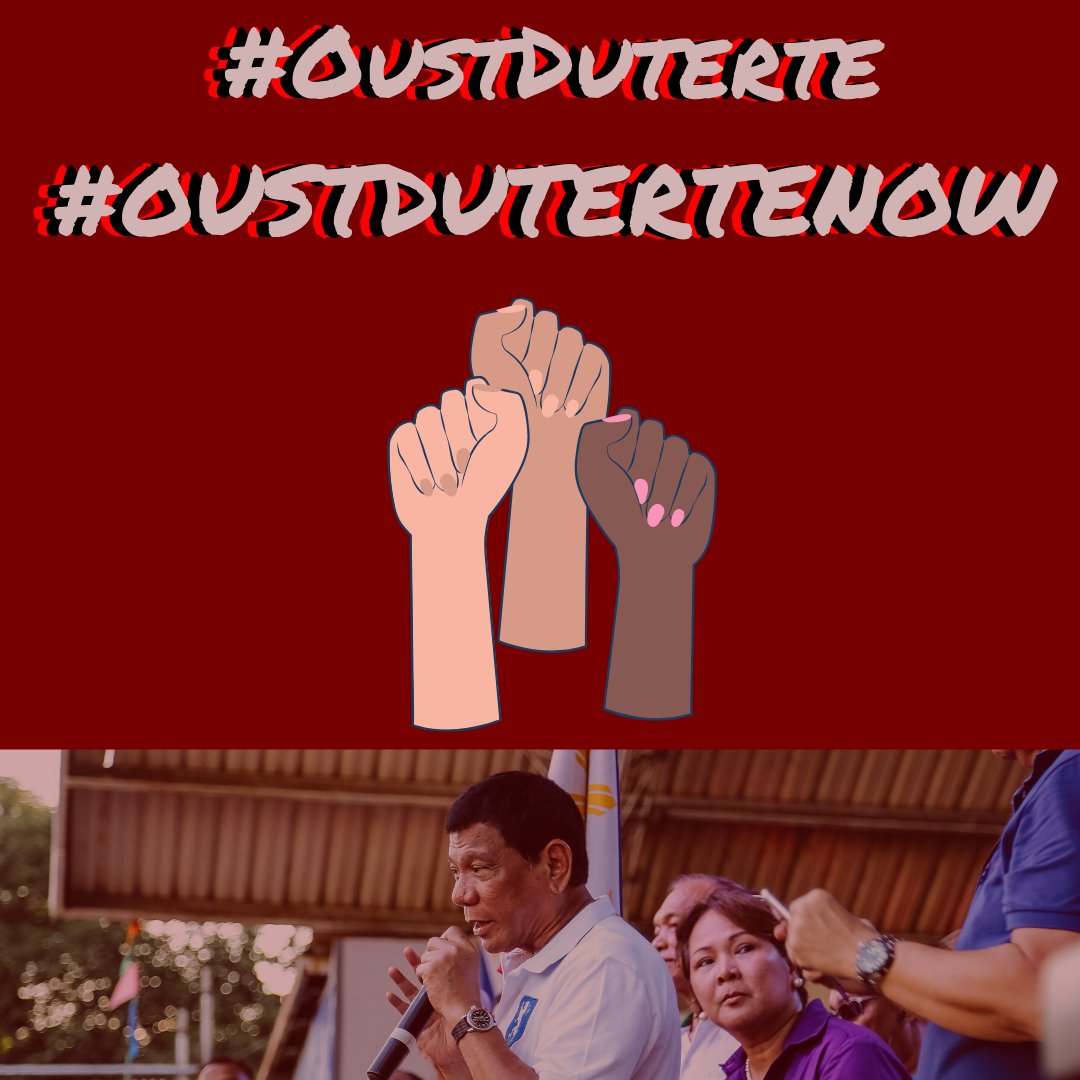 A comprehensive thread about my feelings towards duterte: #OUSTDUTERENOW