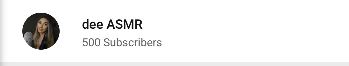 So excited to announce that I hit 500 subs today!!! Time is going by so fast 😭🙌🏽. Thank you all so much if you have supported me through this crazy journey ❤️❤️ #ASMR