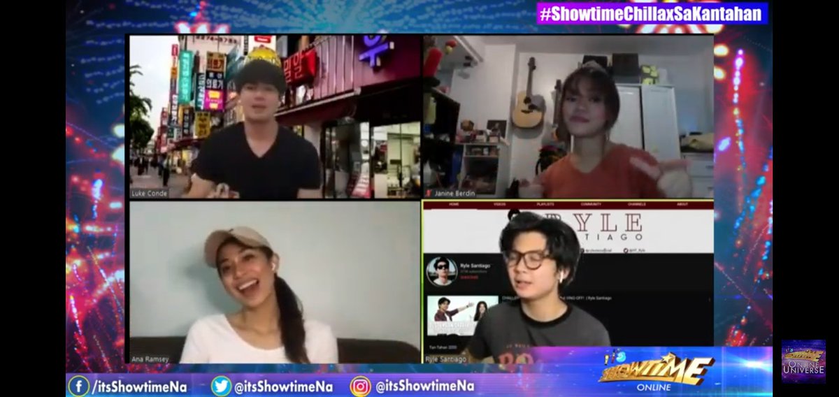 GilbertJohnM_16's tweet photo. SHOWTIME ONLINE TODAY
@hashtag_luke07 @HT_Ryle @THEJANINEBERDIN @mor1019anarams

@itsShowtimeNa
#ShowtimeChillaxSaKantahan https://t.co/Kdqi4cxKmK