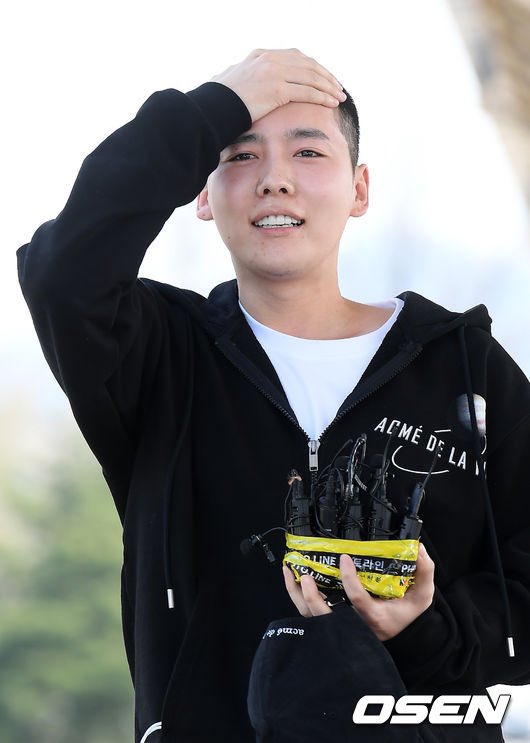 theseoulstory's tweet photo. 📸 All the best for your enlistment WINNER Jinwoo! Stay healthy &amp; serve well! We’ll see you again soon 💪 https://t.co/yvu9JZnkzB