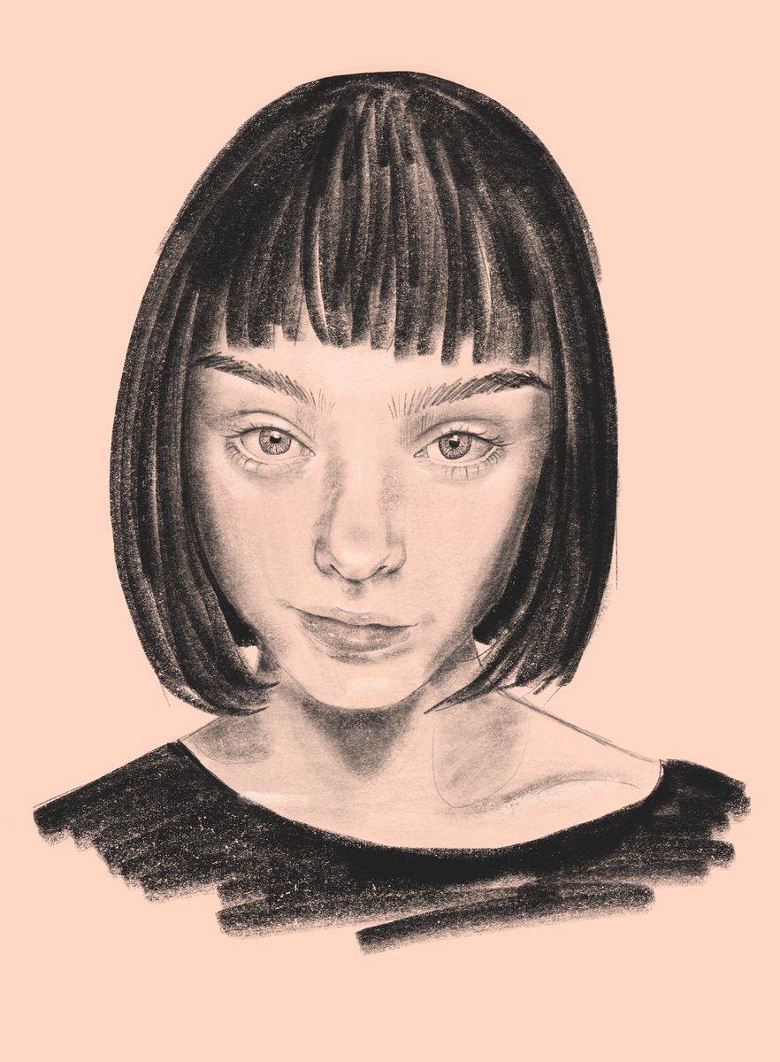 neveharrt's tweet photo. No.2 of the portraits series! 💕
@Procreate 
https://t.co/UIjXb3c6sO
#procreate #DigitalArtist #sketches #illustration #procreateart #portraitart #Pencildrawing https://t.co/Ajt0vJHAuv