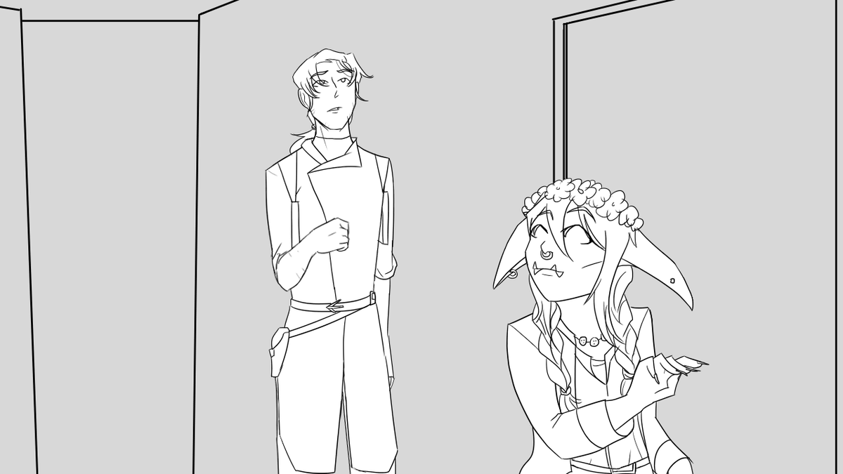 goldenrosey101's tweet photo. I've started on a new storyboard, this time from Campaign 2! It's gonna look more clean-cut compared to my last one, and it's of a scene I absolutely adore <3
#CriticalRole #criticalrolefanart #criticalroleart #majorimage https://t.co/8B5yqGLI0A