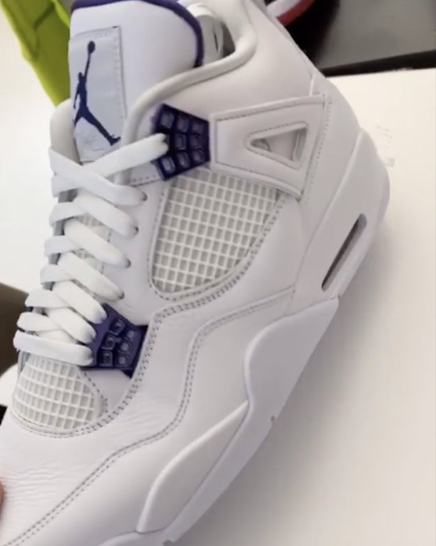 Sneakerologue's tweet photo. Air Jordan 4 "Metallic Pack" sortie prévue le 16 Mai ! https://t.co/ZgJiHk1G1m