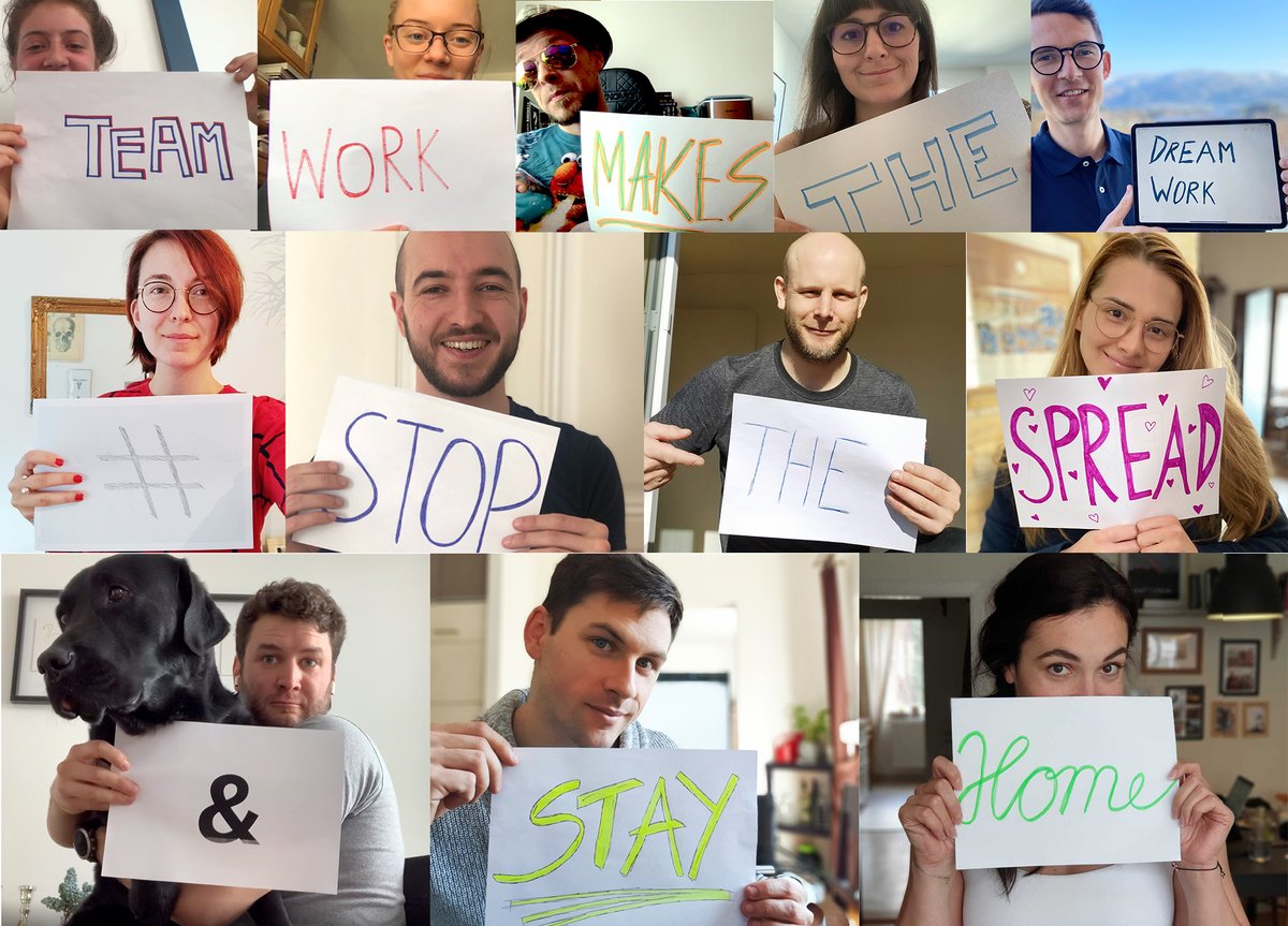 anyline's tweet photo. We continue to bring our solution to the world thanks to an amazing team of more than 75, all working from home! 
#stopthespread #stayhome #covid19 #coronavirus #homeoffice https://t.co/siTQQWQbzz