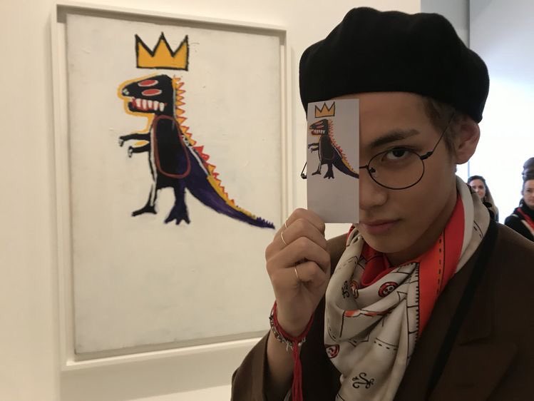 end of the thread! taehyung’s love for art its so pure and beautiful <33