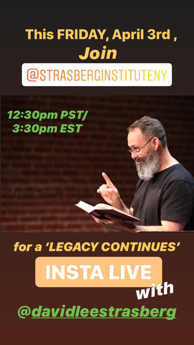 The Lee Strasberg Theatre & Film Institute LA tweet media