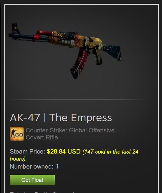 CSGO GIVEAWAY (AK-47 | Empress 32$)
#CSGOGiveaway 

To win: 

- Login lootdropper.com on pc 
- claim at least one free daily
- Tag a friend &amp; Retweet 

Ends in 7days! Goodluck