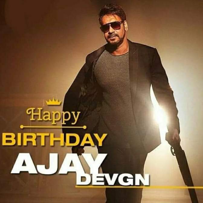 Wish you Happy Birthday to you AJAY DEVGAN Sir... 