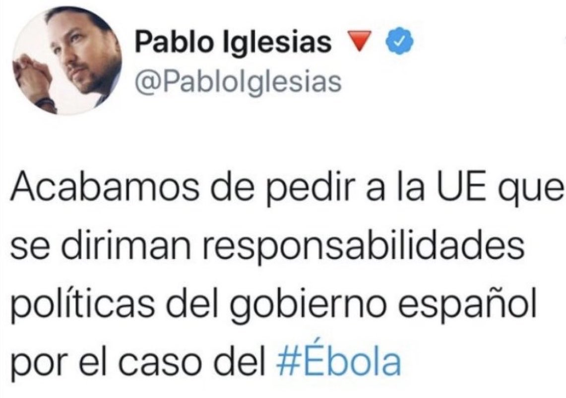 Doctor Incisivo (@pablowayne6) on Twitter photo <a href="/InesArrimadas/">Inés Arrimadas</a> Que tiempos aquellos donde los progres pedían dimisiones por sacrificar un perro por el Ebola, pero con 10.000 muertos guardan silencio. D. E. P <a href="/InesArrimadas/">Inés Arrimadas</a> Que tiempos aquellos donde los progres pedían dimisiones por sacrificar un perro por el Ebola, pero con 10.000 muertos guardan silencio. D. E. P