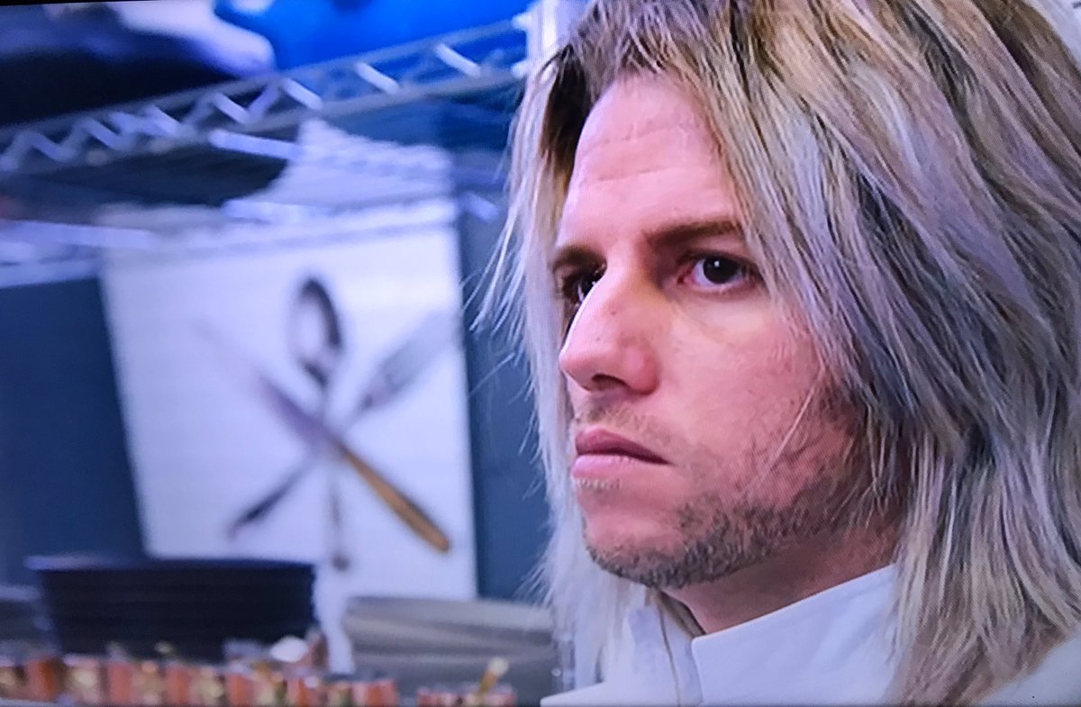 Michelin star chef Michael O’Hare,  magnificent on <a href="/gbchefs/">Great British Chefs</a> Great British Menu  - but we were distracted by the shelving &amp; racking in the background! We supply &amp; install high quality light equipment &amp; storage solutions for the foodservice industry. eais.co #chef