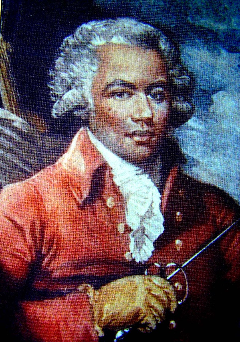 the C18 that they've picked out (and I'll update this thread as they come in). One of the figures they chose was Joseph de Boulogne, the Chevalier de Saint-Georges, born of an enslaved woman named Anne Nanon and George de Boulogne on the island of Guadeloupe.