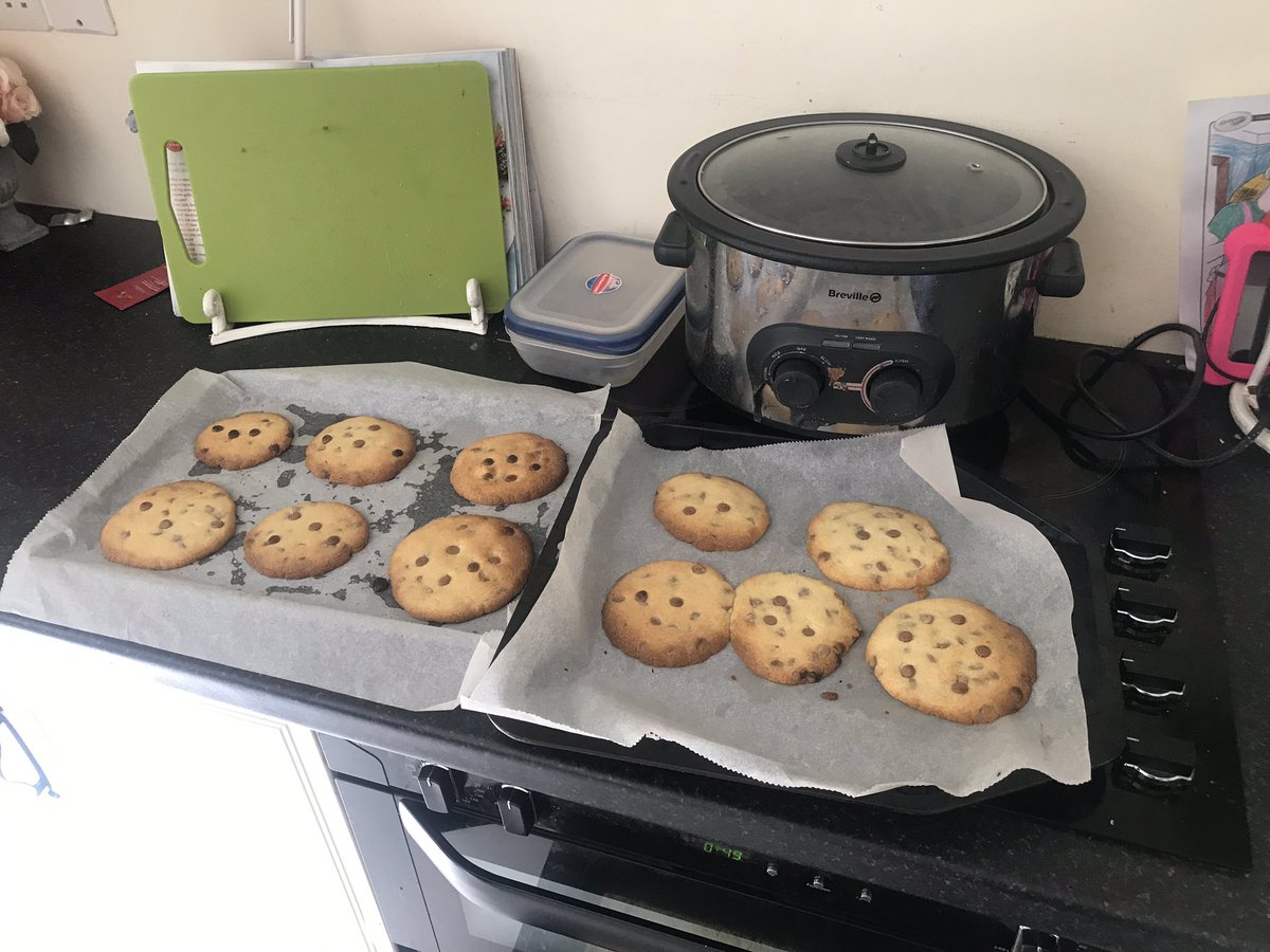 eoin_ca's tweet photo. @Crecora_NS Callum and Emily Cahill baking so I have something for my tea #lookingafterdad #whowilltidyup https://t.co/xErLUPESyh