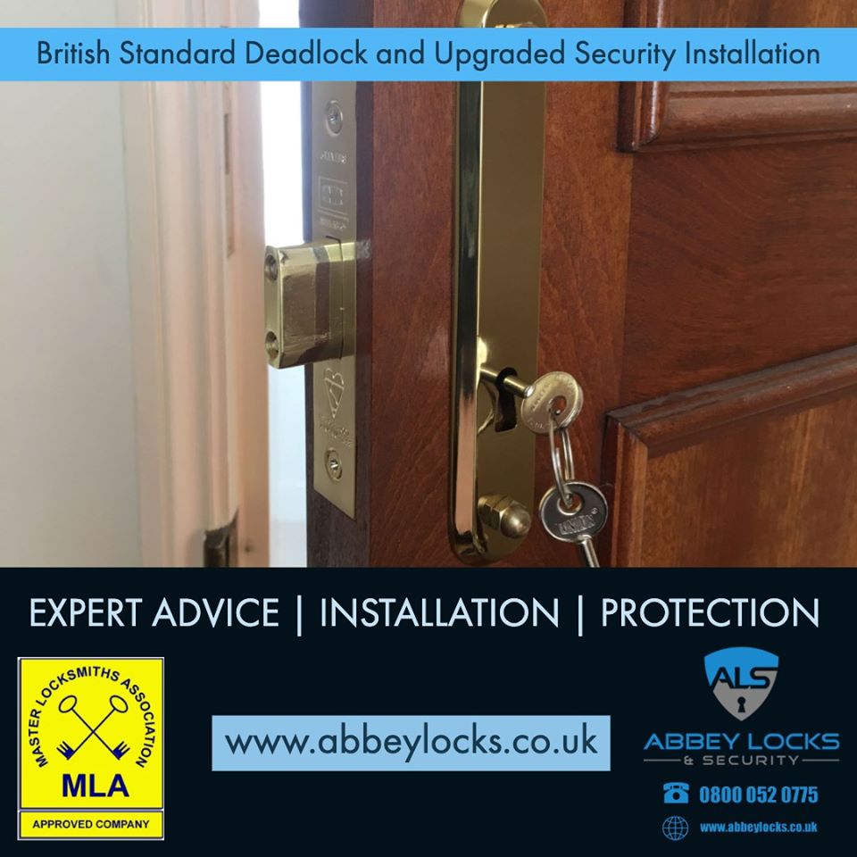 AbbeyLocksmiths's tweet image. Installation of British Standard Deadlocks reinforced with Lock Guards by our Locksmith Gavin.

For a quote get in touch with one of our team.

📞 0800 052 0775
🌐 abbeylocks.co.uk

#LockFitting #Locksmith #Locks #Security #HomeSecurity #CrimePrevention #AbbeyLocks