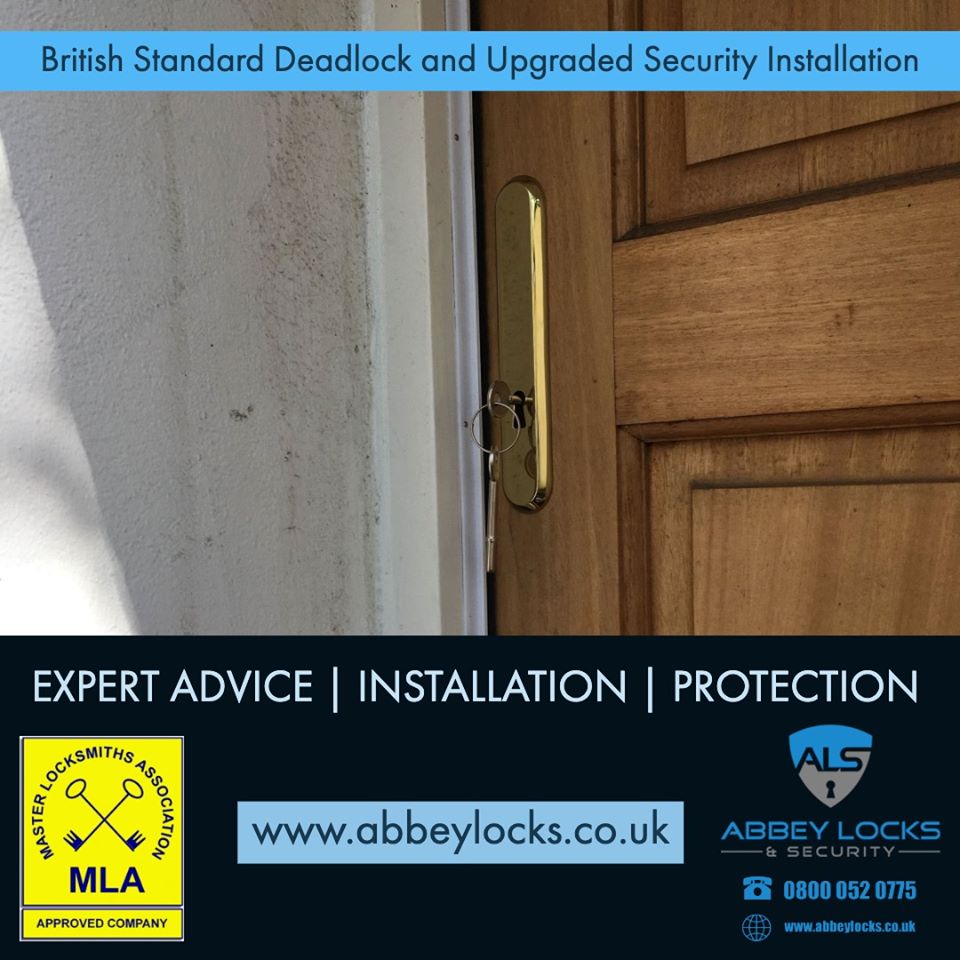 AbbeyLocksmiths's tweet image. Installation of British Standard Deadlocks reinforced with Lock Guards by our Locksmith Gavin.

For a quote get in touch with one of our team.

📞 0800 052 0775
🌐 abbeylocks.co.uk

#LockFitting #Locksmith #Locks #Security #HomeSecurity #CrimePrevention #AbbeyLocks