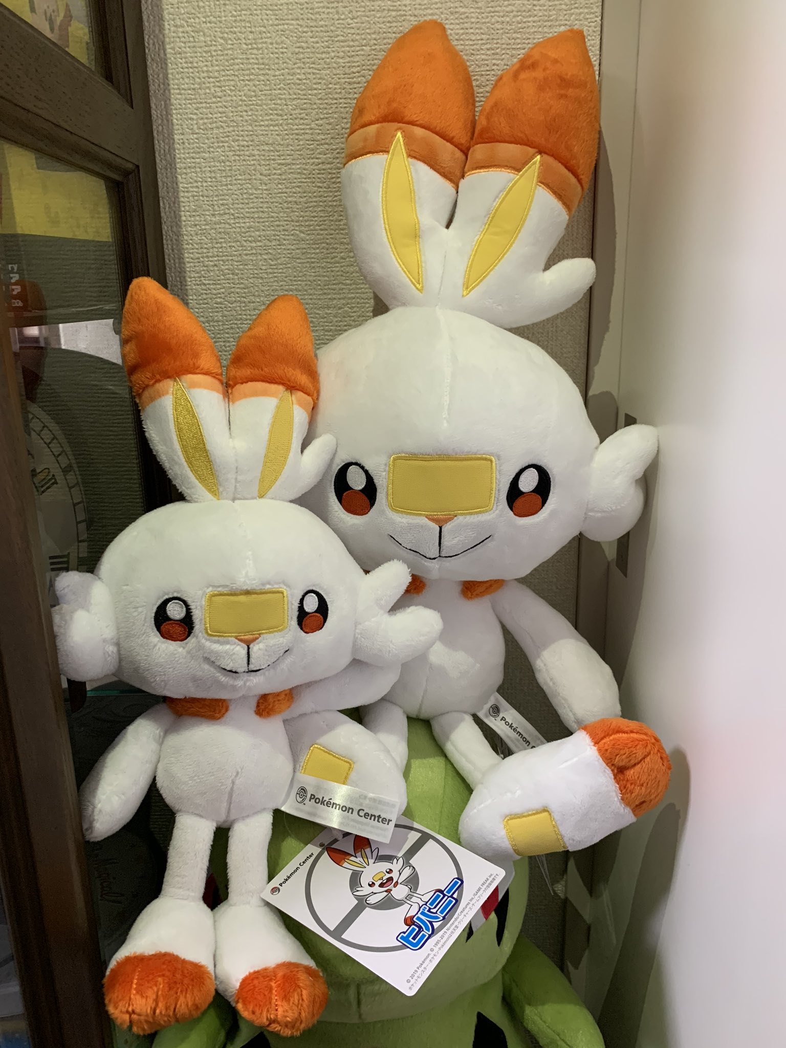 ポケットモンスター ぬいぐるみ 等身大 ヒバニー ポケモンセンター限定