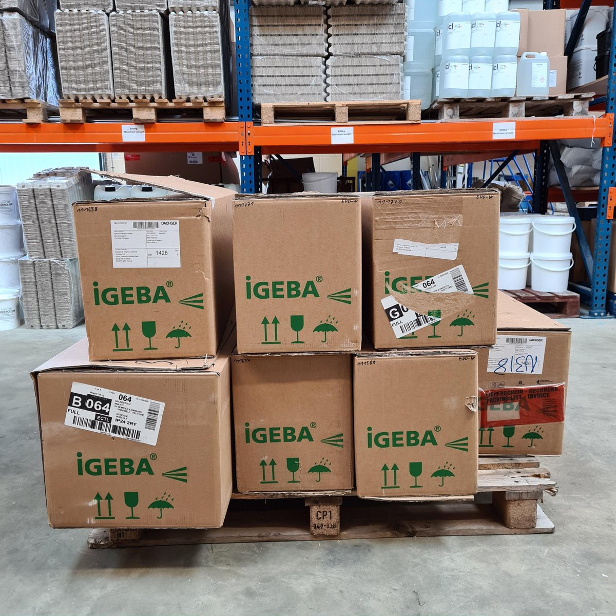 BKPoultryHealth's tweet photo. ***DELIVERY*** Long awaited delivery of #Igeba #thermalfoggers today! We now have several machines in stock which can be used for #publichealth #disinfection 
Call to discuss your requirements 📞 01953 681 830 📞
#coronavirus #cleaning #covid19 #keyworkers #StaySafeStayHome https://t.co/EFk12GVeRQ