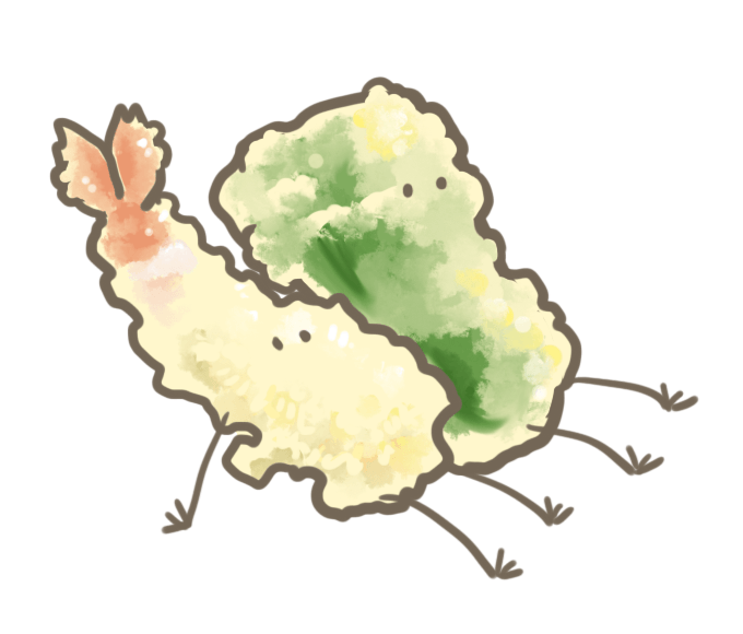 このタグを見た人は好きな天ぷらを答えるのtwitterイラスト検索結果