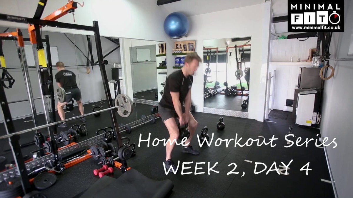 Kettle bell workout today for the home workout...But you don't need one! It can be done just body weight or with any weight you have mailchi.mp/6a6703e02e3a/h…