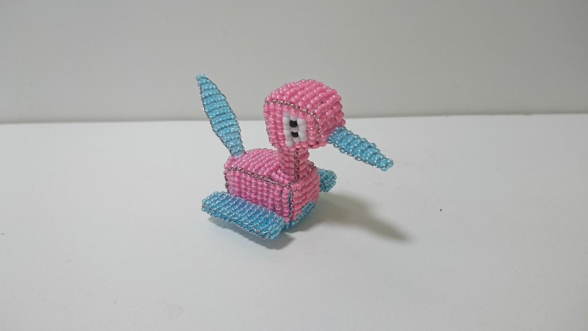 O Xrhsths もみじまんじゅう Sto Twitter ポケモンビーズ 602匹目 ポリゴン2 ポケモンビーズ 完成済み ジョウト地方 79 100 ポリゴン系統はあとポリゴンz ポケモンビーズ ポリゴン2