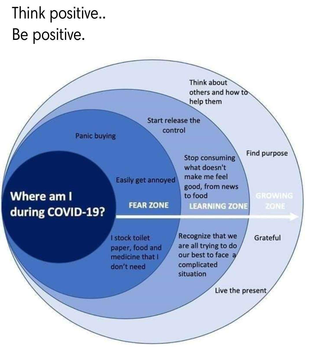 Prashant Kakkad The Analogy Of Comfort Zone Chart In Relation To Current Covid 19 Situation T Co E2ahnuhrrw Twitter