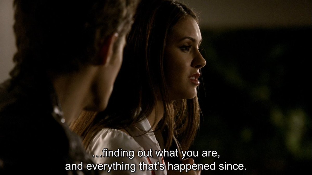 Damon met Elena the night her parents died, but he made her FORGET. She doesn't remember but she's sired to him. My god.