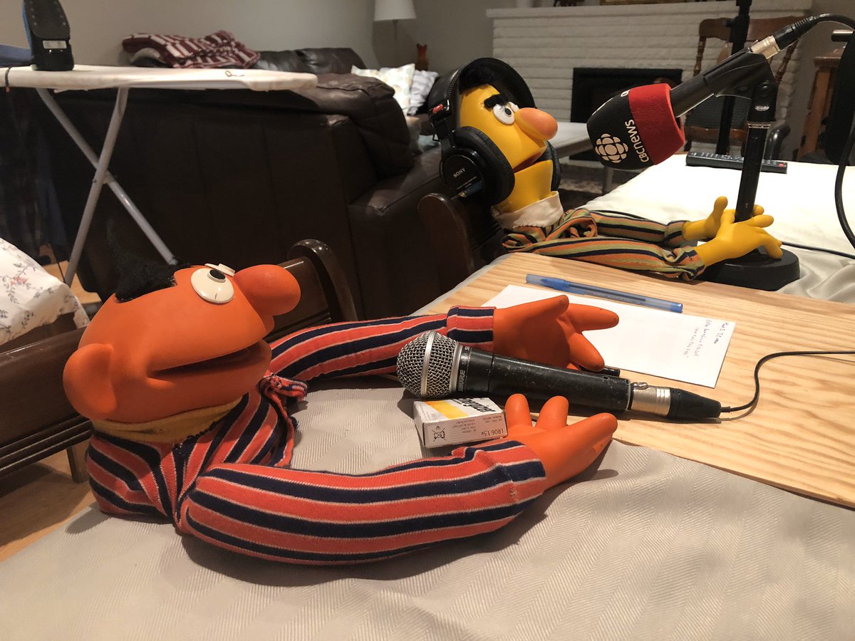 The kids have been fiddling with my home studio when I’m asleep. Coming up on <a href="/metromorning/">Metro Morning</a> an update on rubber ducky. <a href="/CBCNews/">CBC News</a> <a href="/CBCToronto/">CBC Toronto</a>
