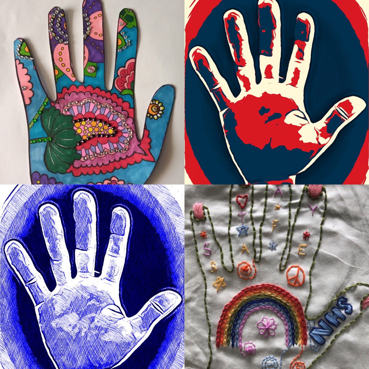 DesignNorthgate's tweet photo. Hands from the design dept so far. #northgatehandsofhope https://t.co/vgphPzfMxx