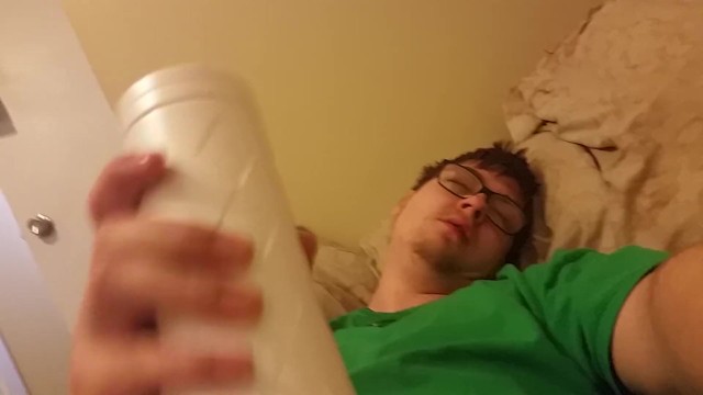 Fucking my fleshlight hard with cock ring. (intense orgasim and moan just sold again on Modelhub: https://t