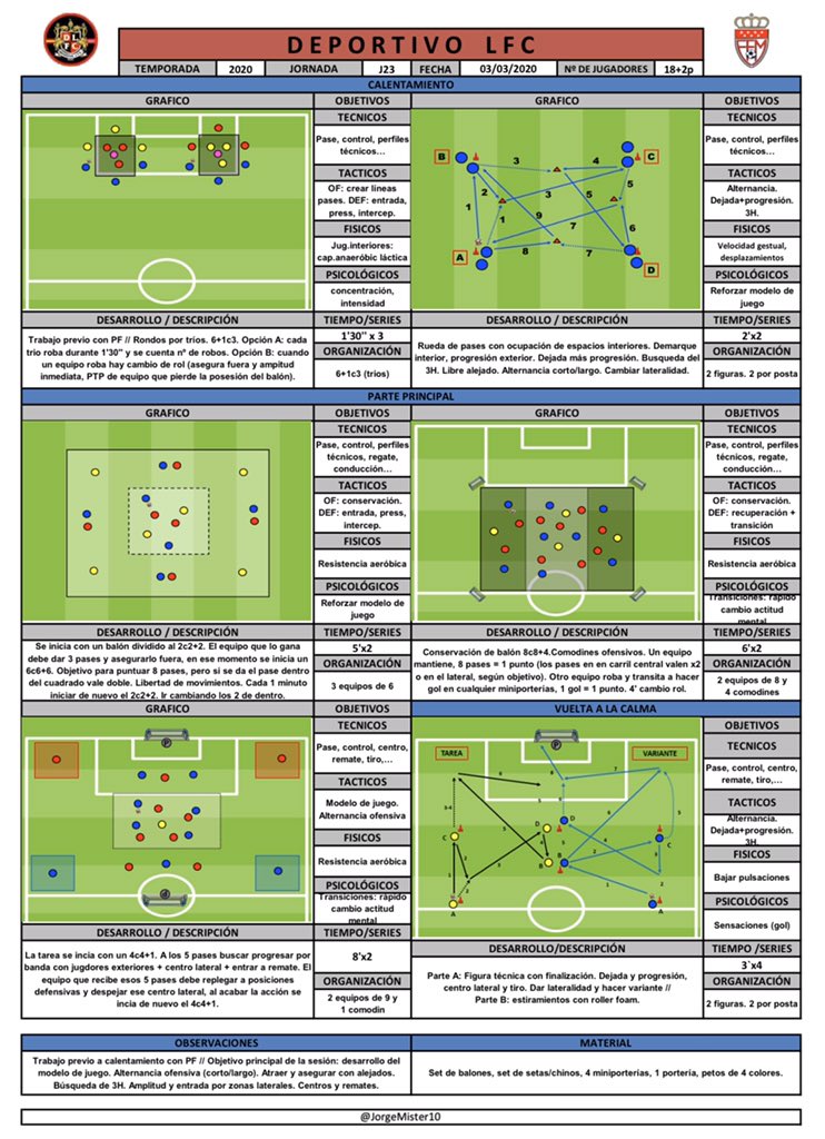 🗂FICHA - PLANTILLA DE SESIÓN:
En varios ocasiones me habéis solicitado la plantilla que utilizo en mis sesiones diarias de entrenamiento, a continuación os la adjunto, con una sesión modelo a modo de ejemplo. Es personalizable

💥Para obtenerla: seguirme + (♥️y🔁)
📩Dejar correo