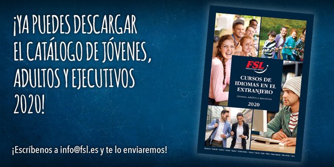 FSLidiomas's tweet photo. En nuestro catálogo de #Jóvenes y #AdultosyEjecutivos podrás encontrar toda la información que te permitirá seguir #aprendiendo.

 Más información:
https://t.co/1pZumyQZFI https://t.co/aovm2zMg9Q