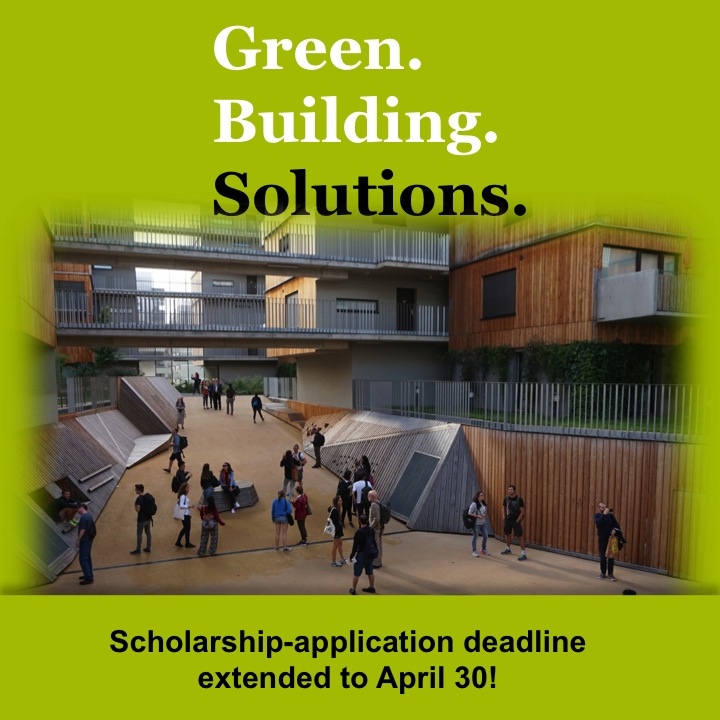 You still did't have the chance to apply for our Green.Building.Solutions. Summer University? We have great news for you: Due to the current situation, the application deadline for scholarships for GBS has been extended to 30 April, 2020.

Apply right here: summer-university.net/study-abroad/g…