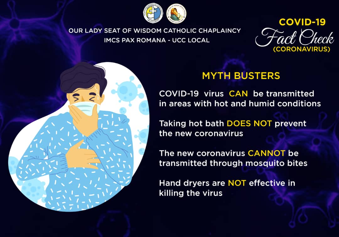 BridgetAmi1's tweet photo. Let's look at some myth busters
#StayAtHome 
#SpreadCalmNotFear 
#StaySafe 
@who https://t.co/QBmjgpeb35