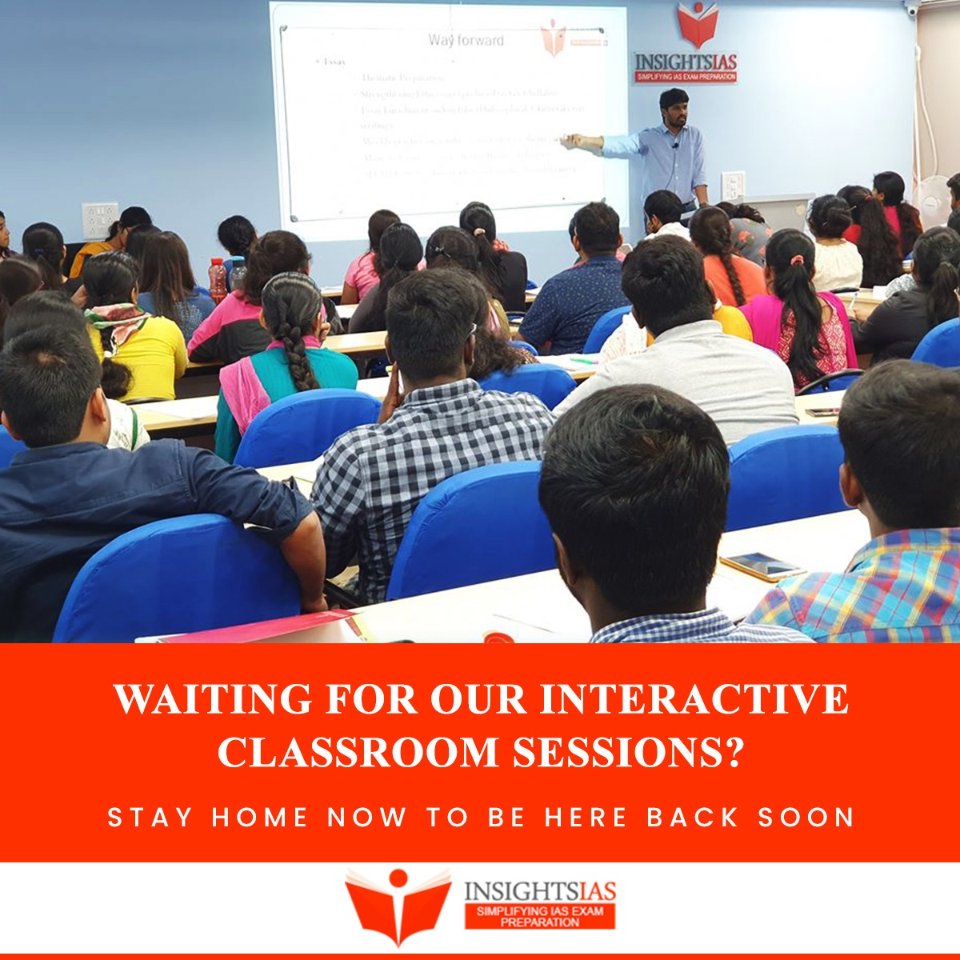 Be the responsible leaders of tomorrow by standing with the Government’s efforts to fight against Covid-19 today. #StaySafe &amp; #StayHome.

#CoronaVirus #Covid19 #SocialDistancing #StayAlert #CivilServiceExaminations #IASCoaching #InsightsIAS #Bengaluru #Bangalore #Delhi #Hyderabad