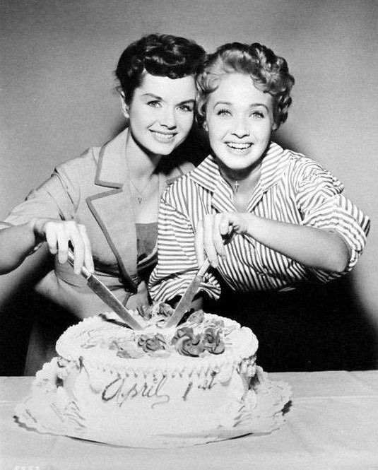 Happy Birthday to Debbie Reynolds AND Jane Powell. 