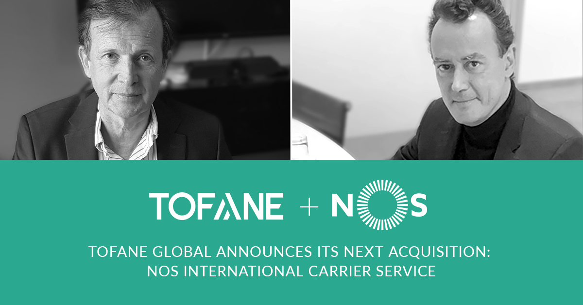 TofaneGlobal's tweet photo. .@TofaneGlobal annonce l’acquisition de NOS ICS (CA 141 M€ en 2019) filiale de #NOSPortugal, un des leaders du secteur des communications et du divertissement au Portugal cc @i_basis #Telecoms #SMS #Internetwork #Donnéesmobiles #5G #fusaq https://t.co/MtJycUwlRZ https://t.co/nYgbIhUFxV