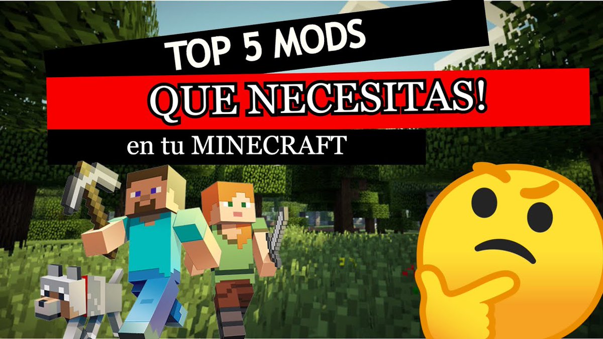 Nikh_YT's tweet photo. β‘οΈ 5 MODS β¬
οΈ
QUE VAS A NECESITAR!π¨ en tu Minecraft SURVIVAL π±
#Minecraft #minecraftsurvival #minecraftmods #minecrafttop
#topfive #minecraftroleo
https://t.co/01EHQOYVTt https://t.co/gcKZylF0yD
