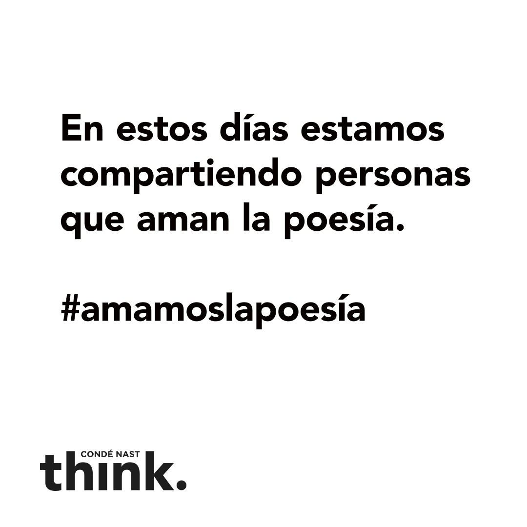 En estos días estamos compartiendo personas que aman la poesía.
<a href="/amamoslapoesia/">Amamos la poesía</a>
#amamoslapoesía
