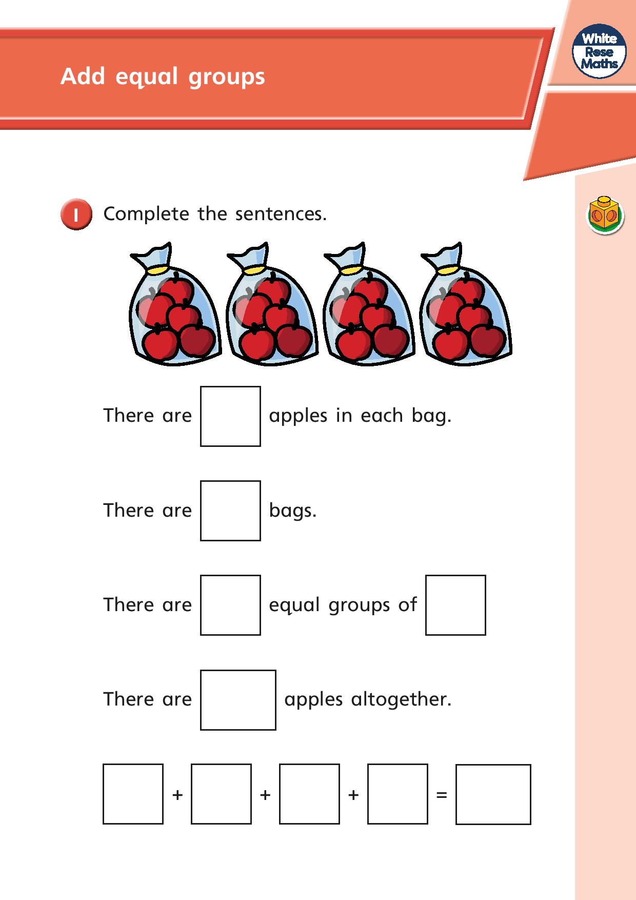 white rose maths on twitter 1 year 1 will be adding equal groups https t co vo2m77mylo mathseveryonecanathome homelearninguk year1 https t co 2l8hbxqnrb twitter